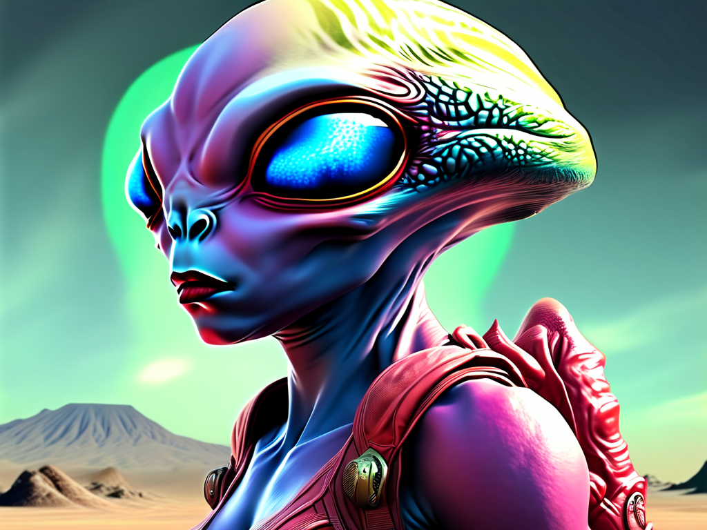 外星生命艺术作品展示