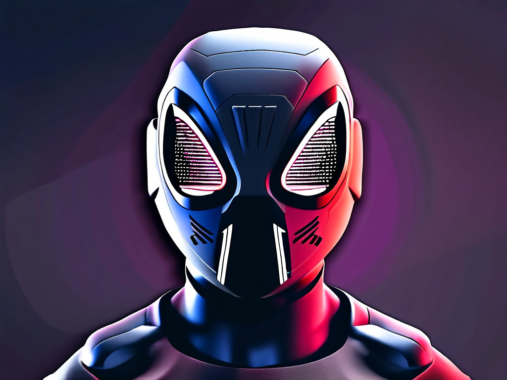 OK交易所面具佩戴技术示意图