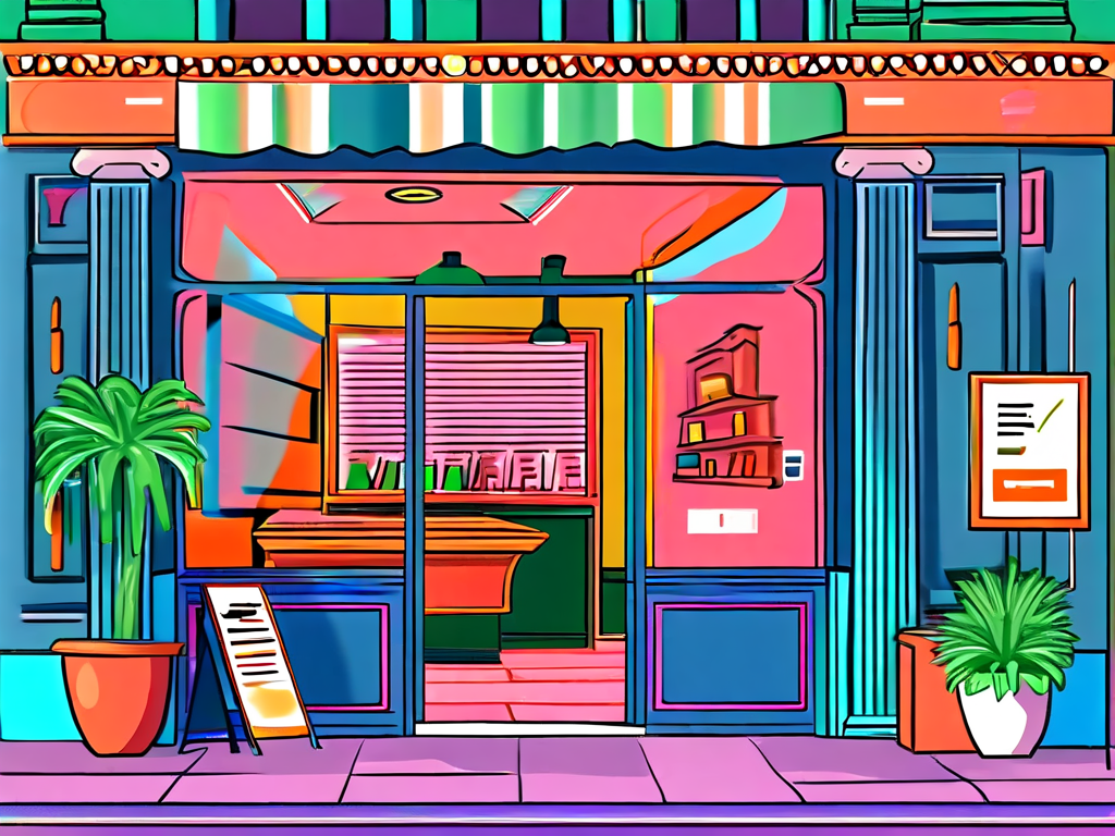 OK交易所门店招牌